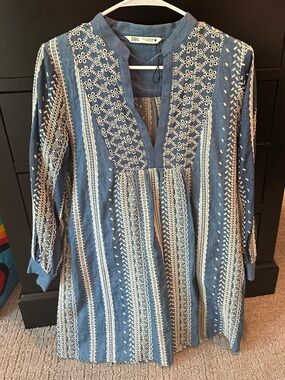 Zara | Dresses | Zara Fitted Cutout Dress With Hood | Poshmark